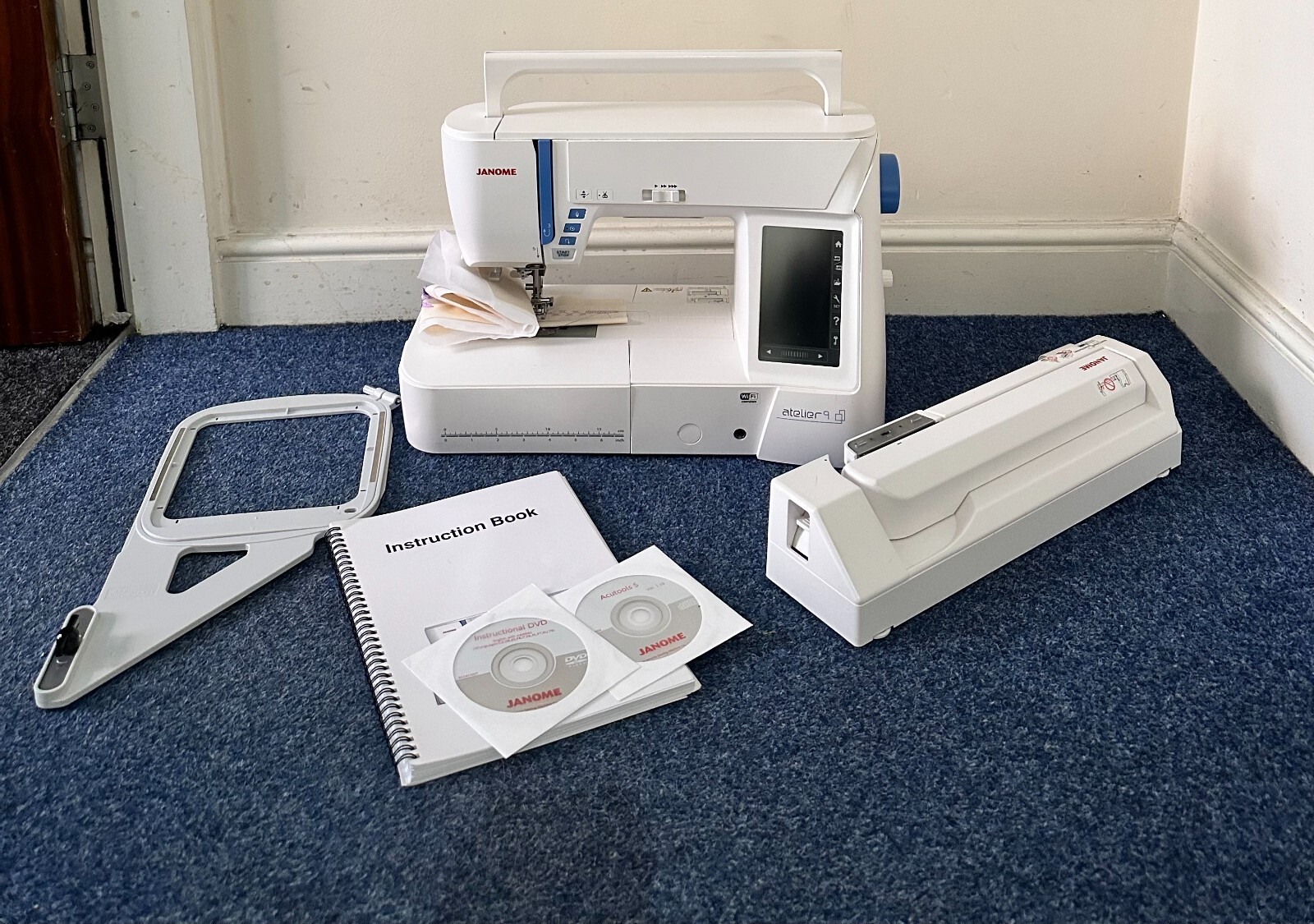 Janome Atelier 9 Sewing and Embroidery Machine Preloved eBay