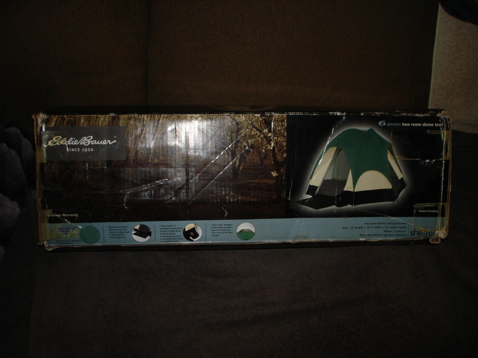 EDDIE BAUER 6PERSON TWO ROOM DOME TENT BRAND NEW SEALED eBay