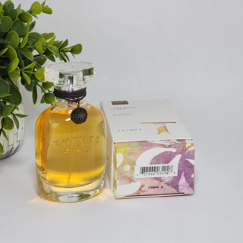 Spray colonia Thymes Tiare Monoi para mujer madera de agar jazmín Ylang 1,75 fl oz Foto 3 de 4