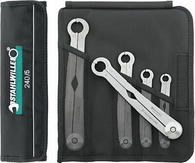 Stahlwille SET RATCHET WRENCHES FASTRATCH 96411005 Set with  5 Psc. 240/5