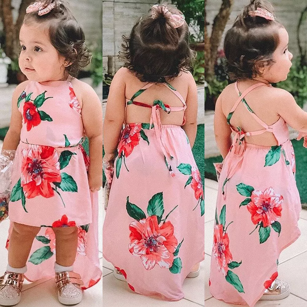 Vestidos Para Niñas Moda Vestido De Manga Corta Ropa Para Niña Camisetas  Nuevo