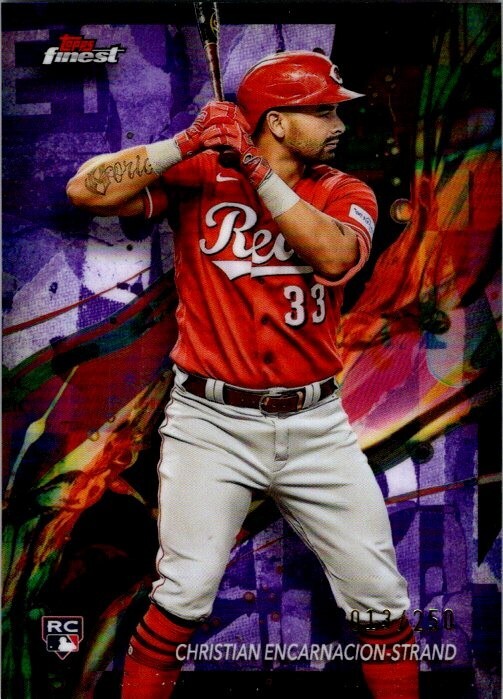 Christian Encarnacion-Strand 2024 Topps Finest #4 Common Purple Ref. RC /250