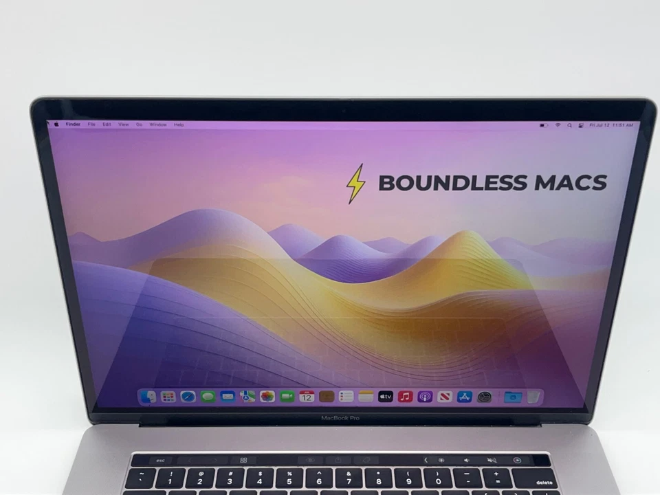 15" MacBook Pro 2017 Gray 2.9 i7 16GB 512GB SSD 560 Ventura + Warranty + Good - Image 3 of 4