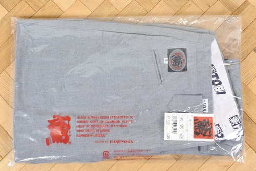 Nikka Pokka Ninja Hose Baggy Unisex Japanese Workwear Taille: 41" (105cm) grau