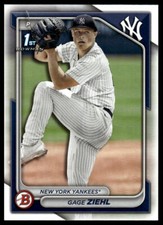 2024 Bowman Draft #BD-10 Gage Ziehl
