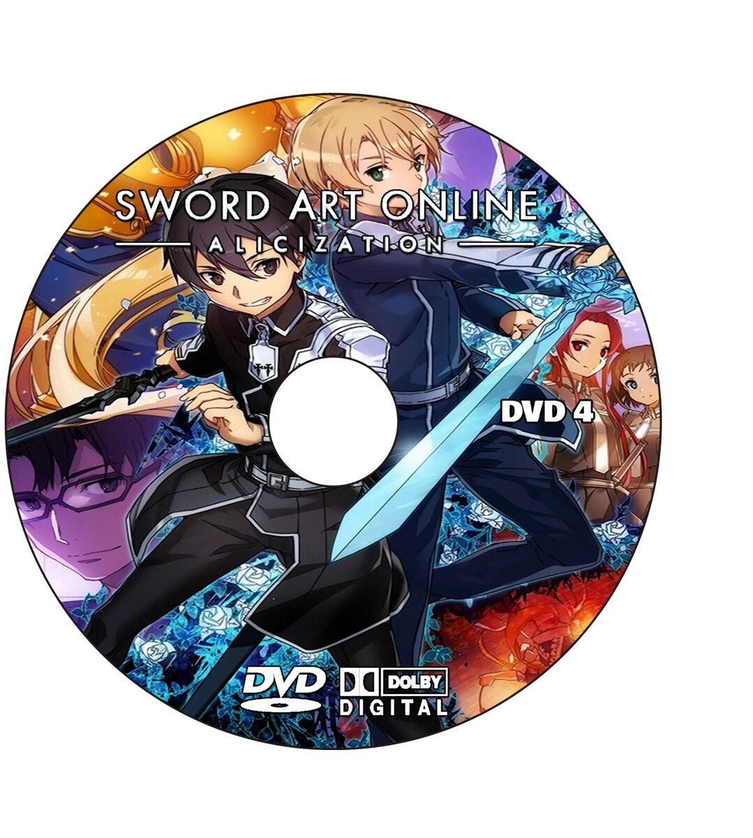 ANIME, SWORD ART ONLINE FULL SAGA, 16 DVD, 89 EPISODES, ENG-AUDIO, 6 BOXES