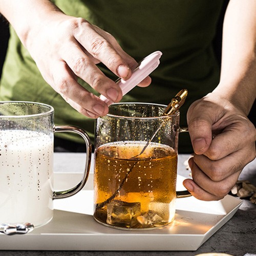 WHJY Doppelwandige Glas-Kaffeetassen – 2er Set, Herzförmig, 284 Ml, Borosilikatglas, Spülmaschinengeeignet