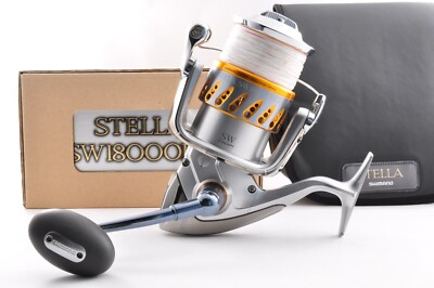 Shimano 08 Stella SW 18000HG Spinning Reel Near Mint Big Game From