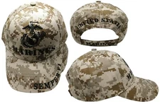 U.S. MARINES Hat Cap USMC Military Official Licensed Baseball Cap- Digital Camo
