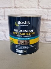 Bostik Bituminous FELT ADHESIVE for Roofs Waterproofing Black