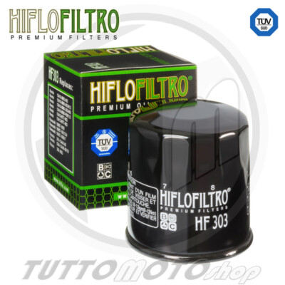 Filtre à huile Hiflo Filtro pour Scooter Yamaha 125 Xmax 2006-2013 HF141 / 5TA-13440-00 - Auto