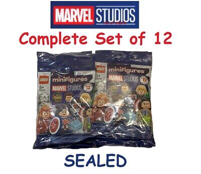 LEGO Marvel Series 1 Complete Full Set of 12 Minifigures 71031 (Bagged)