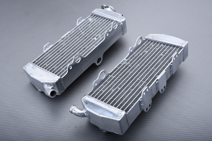 Radiateurs d'eau de remplacement gauche et droit en aluminium pour moto KTM 620 EGS WP 1995-1996