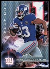 2015 Topps Platinum Base Set Odell Beckham Jr. New York Giants #1