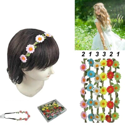 - ?✌?️12 PIECE BOHO FLOWER HEADBAND BUNDLE ASSORTED COLORS *NEW?✌?️ ?✌?️12 PIECE BOHO FLOWER HEADBAND BUNDLE ASSORTED COLORS  main image 4