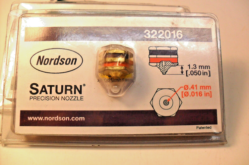 322016 Nordson Saturn Precision Nozzle 0.016"  Factory Sealed - Picture 1 of 3