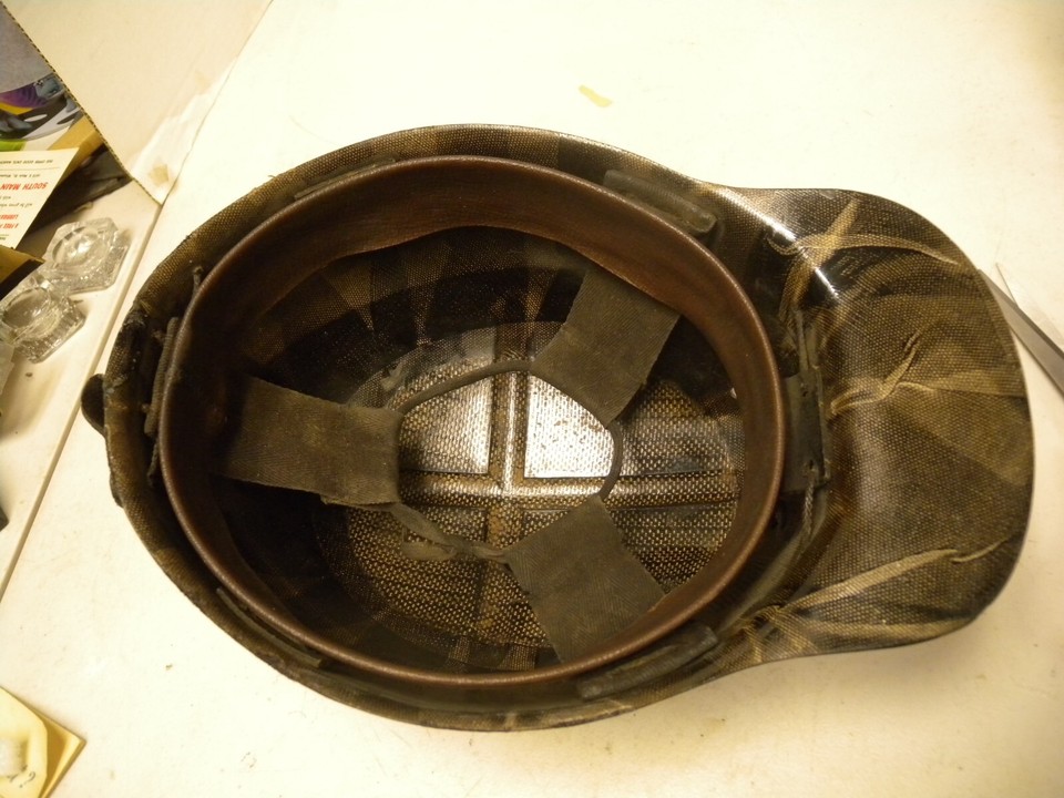 Atq MSA Comfo Cap Coal Miners Low Vein Tiger Stripe Hard Hat L2 + 4