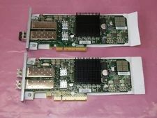 TWO Chelsio 110-1088-30 N320-SR Dual-Port 10Gb Ethernet PCIe Network Cards