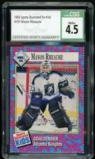 MANON RHEAUME 1993 SI Sports Illustrated for Kids #193 Hockey CSG 4.5 VG/EX+