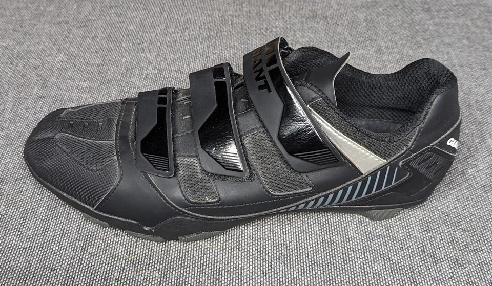 Zapatos de ciclismo Giant para hombre Bolt Trans Textura Plus negros talla 13 Foto 3 de 4