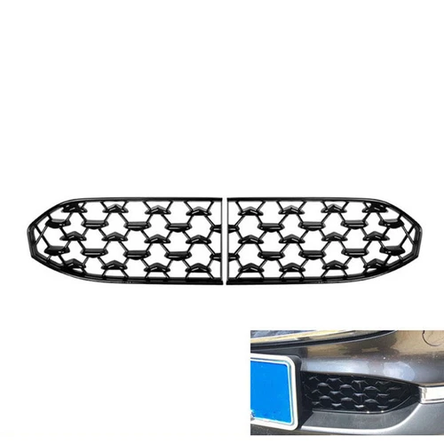 For 2020-2022 Mazda CX-30 Bright Black Front Lower Mesh Grille Grill Cover Trim - Bild 3 von 6