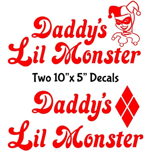 Stickers Décoratifs Harley Quinn Pour Borne D'Arcade - Neuf - Fabriqué En France