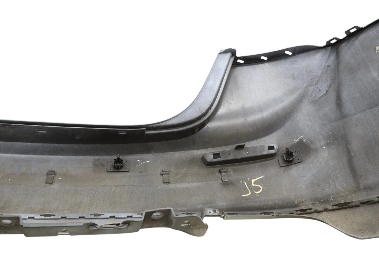 14-17 Maserati Ghibli M157 Rear Lower Bumper Cover Panel White 670010943 OEM