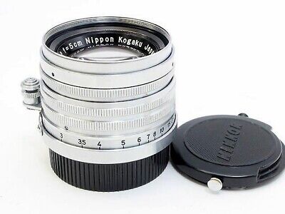 Nikon Nikkor H.C 5cm F2 Standard Prime Lens L39 Leica Nippon Nikon Nikkor H.C 5cm F2 Standard Prime Lens L39 Leica Nippon