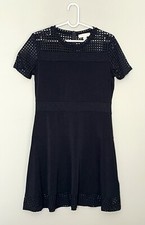 Black Michael Kors Midi Dress Size L. Perfect for any occasion.