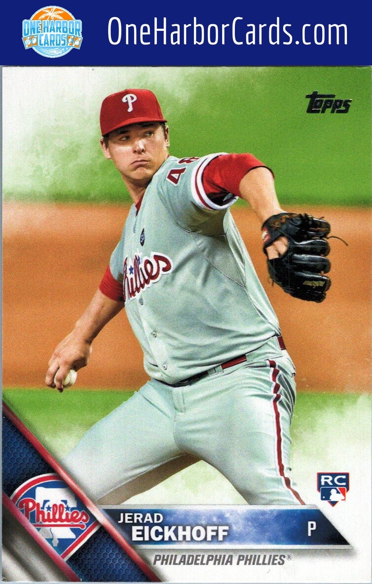 2016 Topps Philadelphia Phillies Philadelphia Phillies #PP-12 Jerad Eickhoff
