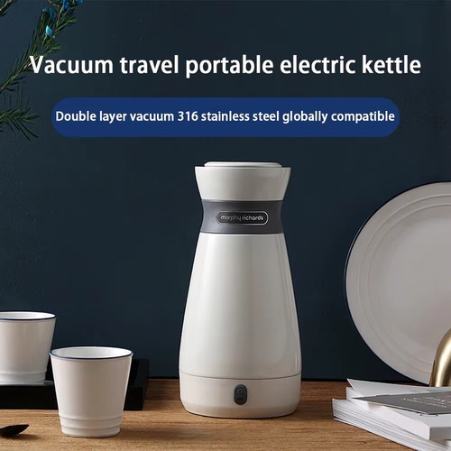 Morphy Richards Electric Kettle 500ML Portable Light Travel Water Boiller 316 SS - Picture 4 of 13