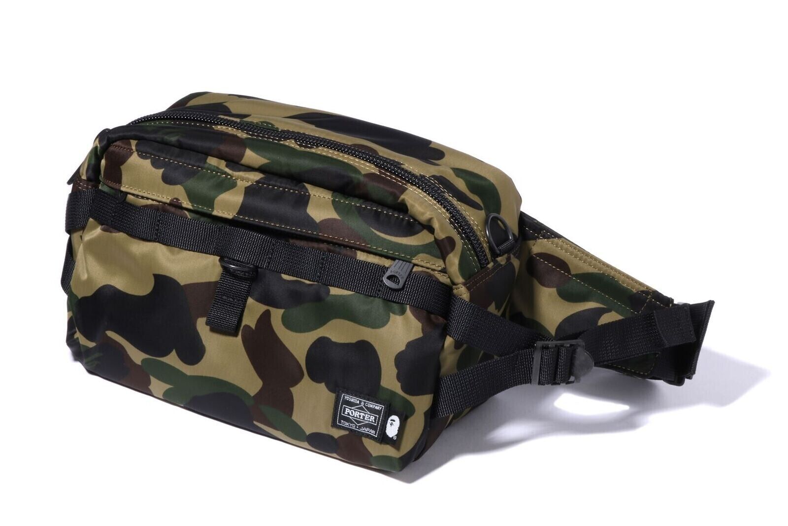 BAPE X PORTER 1ST CAMO WAIST BAG A BATHING APE PORTER