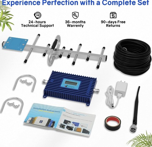 Joogto Cell Phone Booster For Verizon Band 13 5g 4g 750 mhz 3000 Sq Ft - Picture 5 of 7