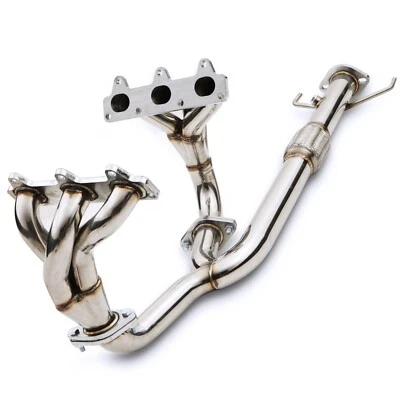 COLLECTEUR D’ÉCHAPPEMENT DESCENTE INOXYDABLE POUR MITSUBISHI FTO 2.0 V6 94-00 - Photo 1/4