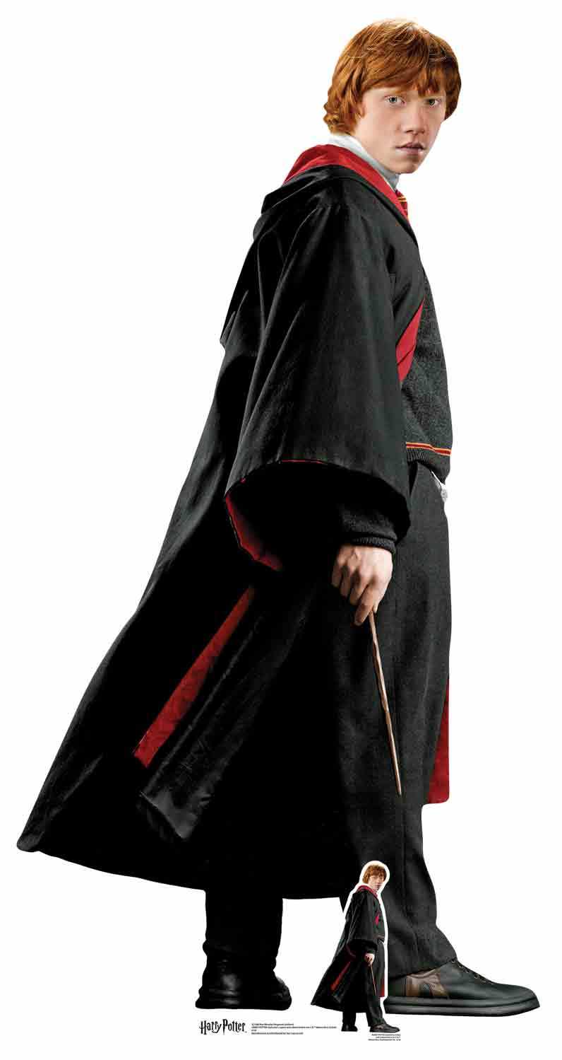 Ron Weasley Hogwarts School Uniform Lifesize Cardboard Cutout / Standee Grint