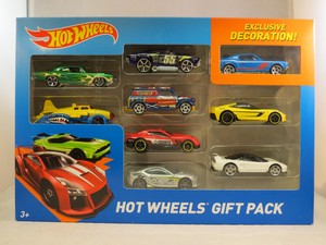 hot wheels 9 car gift pack