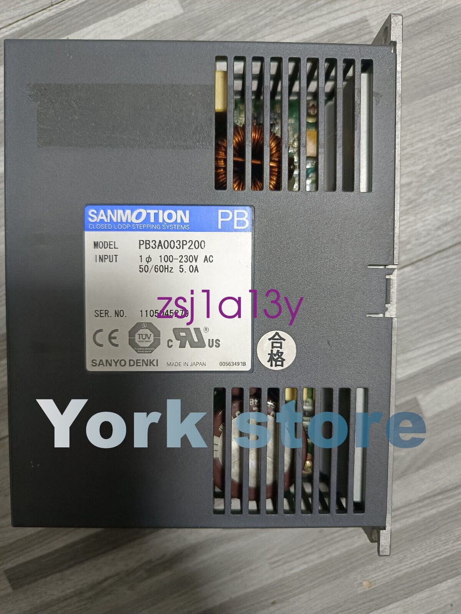 1PC Used Sanyo AC Servo Driver PB3A003P200 Tested Good 