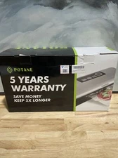 Potane Vacuum Sealer Machine, 85kPa Pro Vacuum Food Sealer, 8-in-1 Easy Presets