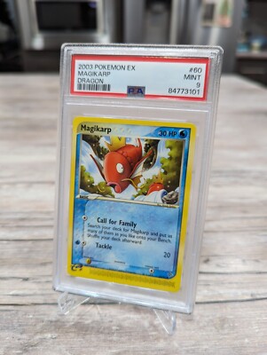 Magikarp PSA 9 60/97 Ex Dragon Non Holo Pokemon E Reader Card | eBay
