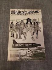 Nextwave: Agents of Hate #5 Crayon Butchery Variant Cover vhtf low print 