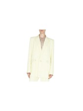 Galvan London Womens Yellow Lined Notched Collar Long Sleeve Blazer Jacket 6