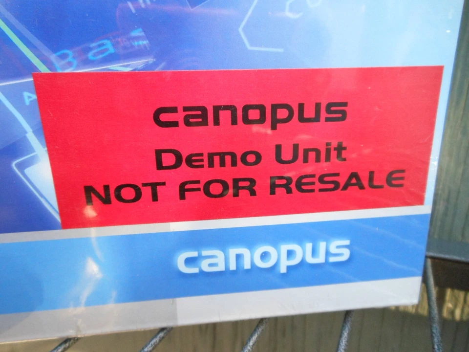 ProCoder NFR 2002 Canopus Software Demo Unit NOT FOR RESALE (Sealed NEW) 12D - Image 2 of 4