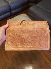 MontAbur vintage tooled leather purse.