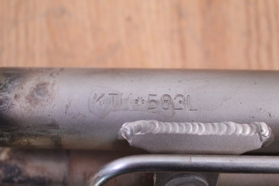 Cabezal de tubo de escape KTM 620 EGS 1996 Foto 3 de 4