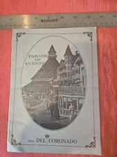 Vintage 1888 Hotel del Coronado San Diego 1969 4th of July Parade of events
