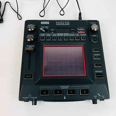KORG KP3 KP-3 Kaoss Pad Dynamic Effect Sampler Sequencer Tested