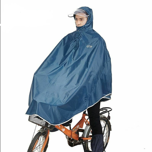 Adult Hood Rain Gear With Transparent 