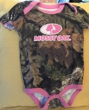 EUC Girls 24M Mossy Oak 1-Z, Camo w/Pink Trim, BIN