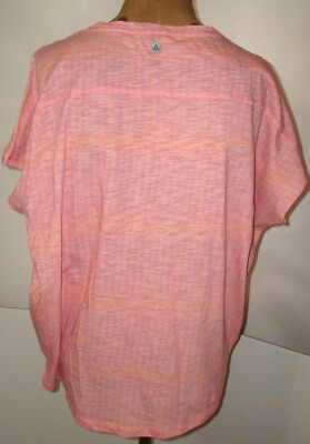 NWT Womens PrAna Yoga Pilates Climb Top New Epley S Orange Purple