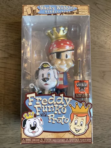 Freddy Funko With Proto 2024 SDCC Box Of Fun Funtastic Voyage Wacky Wobbler